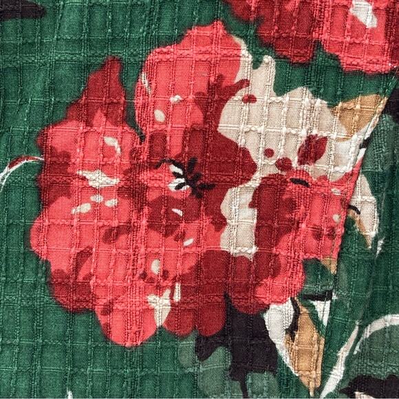 Koret 100% Cotton Floral Cottagecore Granny Core Button Front Blazer Size Medium - Picture 5 of 9